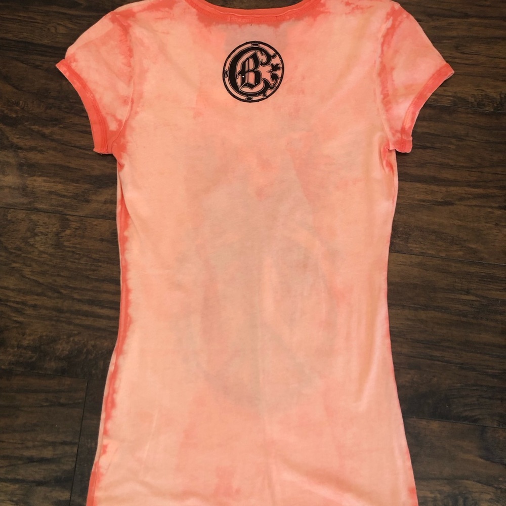 NWOT! Crash and Burn women’s orange short sleeve t-shirt. - Picture 4 of 5